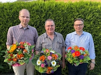 Von Links: Heiko Schmidt, Olaf Beber und Stefan Wilke