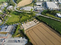 Luftaufnahme Am Bürgerpark © A. Bitzer